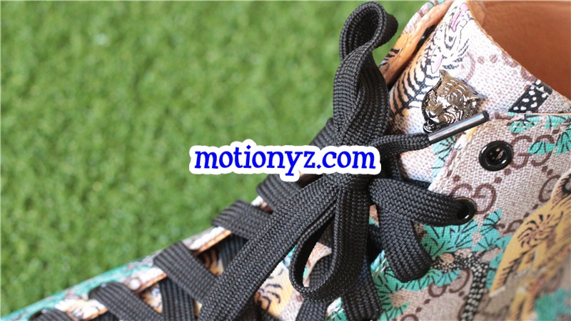 Brand Sneaker High Top Tiger Pattern